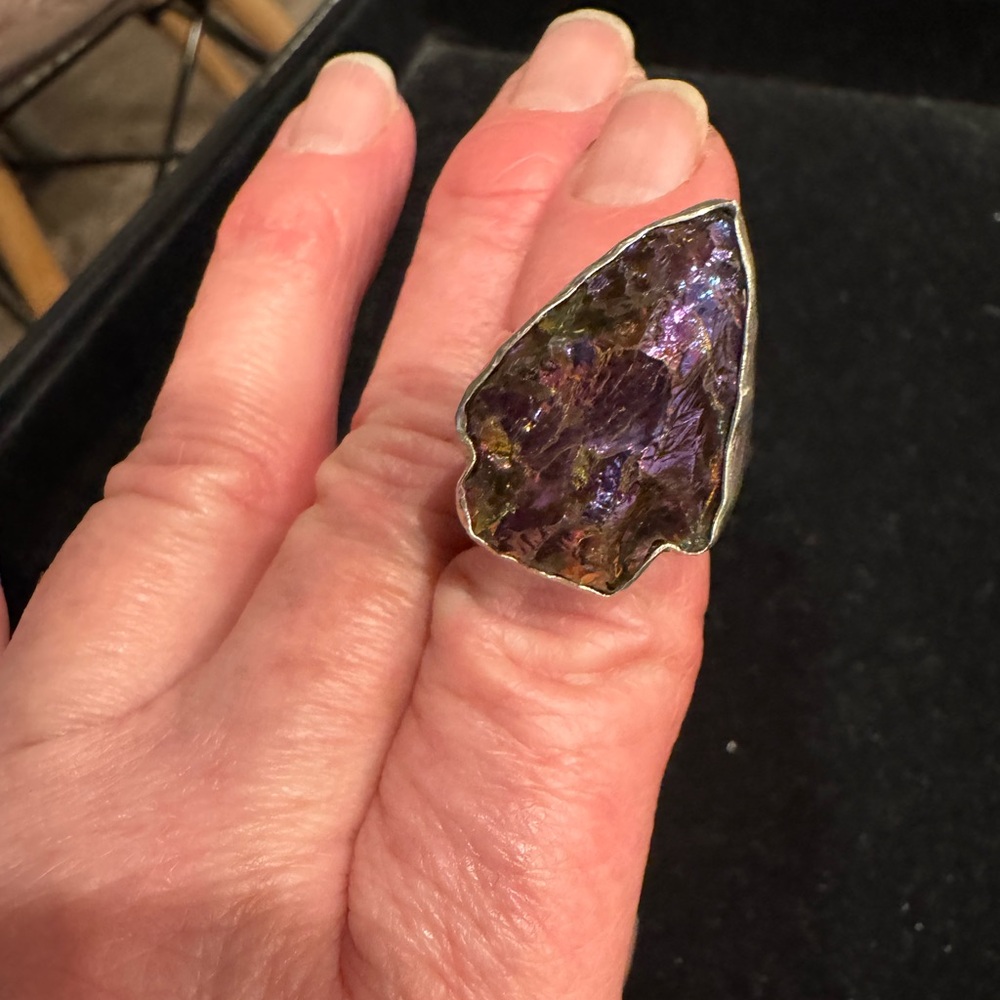 C@@L ARROWHEAD STERLING RING